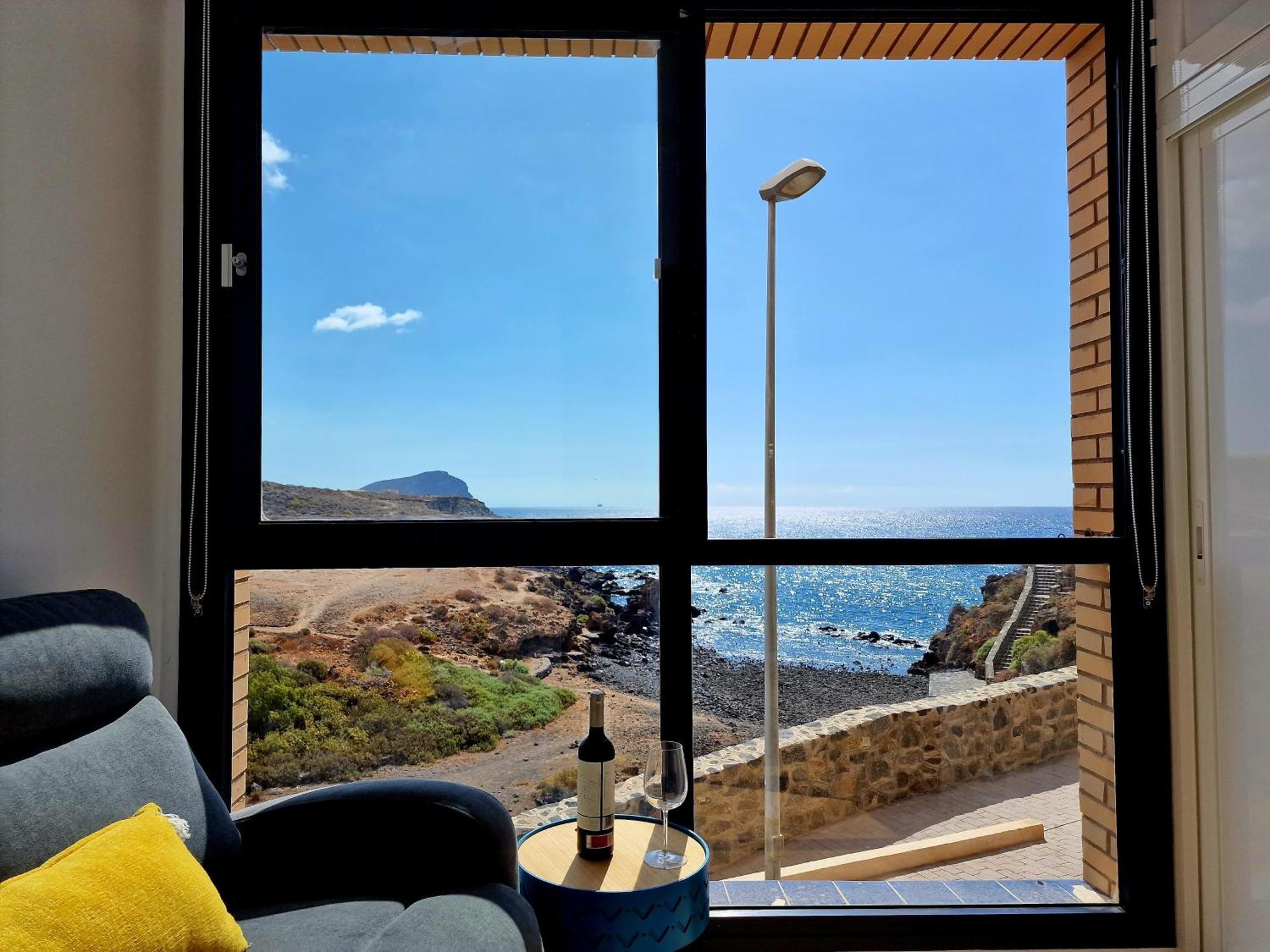 Las Rocas By The Ocean, Wifi And Sea View Los Abrigos Exterior foto