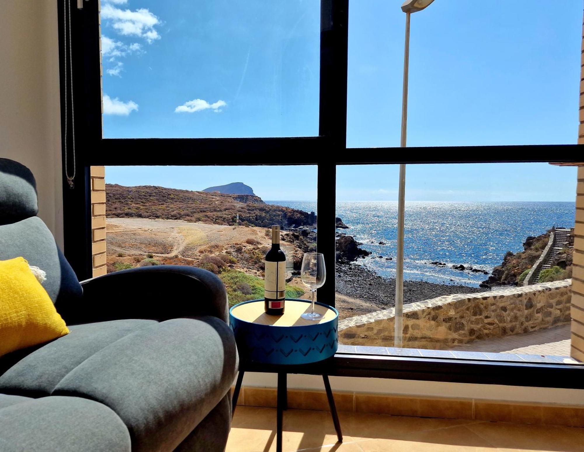 Las Rocas By The Ocean, Wifi And Sea View Los Abrigos Exterior foto